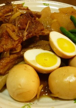 圧力鍋で♪豚バックリブの黒酢煮-レシピのメイン写真