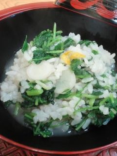 超簡単☆ご飯から作る 「七草粥・雑炊」-レシピのメイン写真