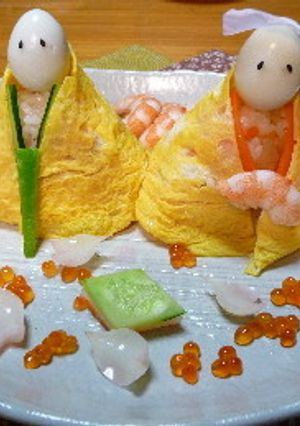 ひな寿司でお祝い♪ひな祭り-レシピのメイン写真