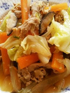 野菜たっぷり!豚肉のしょうが焼き♪-レシピのメイン写真