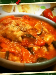 鶏肉ときのこのトマト煮-レシピのメイン写真
