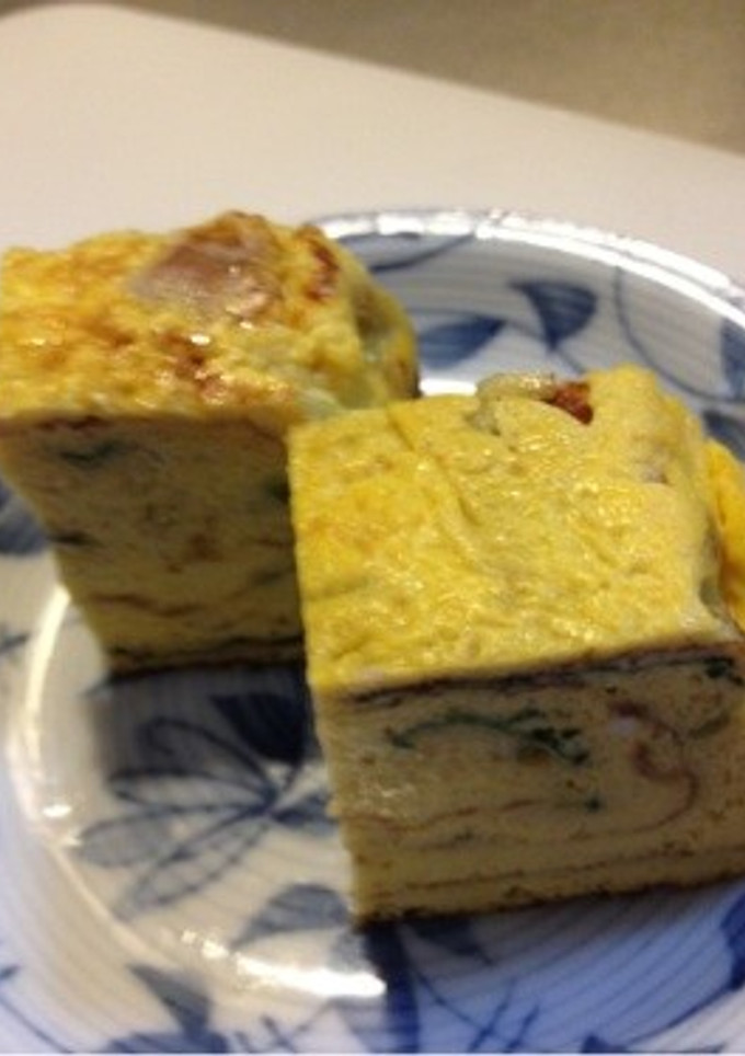 鶏と三つ葉のたまご焼き-レシピのメイン写真