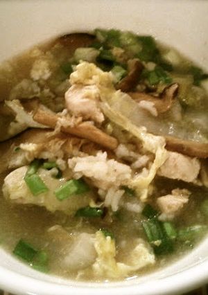 鶏ささみと白菜の雑炊-レシピのメイン写真