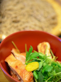 年越しそばにも!簡単に『鶏せいろ蕎麦』-レシピのメイン写真