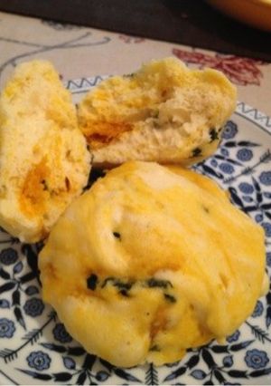 簡単！野菜入りふわふわ蒸しパン①-レシピのメイン写真