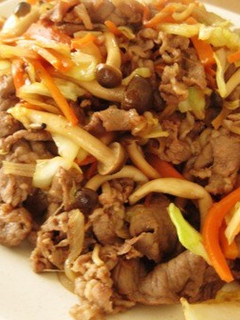 残り野菜と牛肉の炒め物-レシピのメイン写真