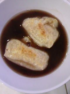 IHでもフライパンで焼き餅入りぜんざい-レシピのメイン写真