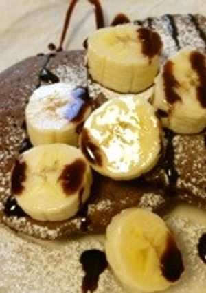 米粉で作る バレンタインパンケーキ-レシピのメイン写真