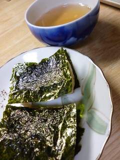 切りもちで磯辺焼き(わさび風味)-レシピのメイン写真
