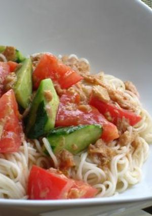 冷製パスタ-レシピのメイン写真
