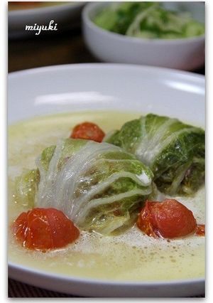 クリーム仕立てのロール白菜-レシピのメイン写真