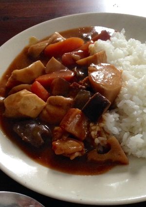 筑前煮リメイク♪根菜カレー-レシピのメイン写真