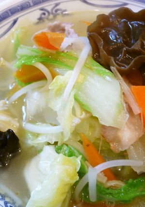野菜たっぷり!「タンメン」!-レシピのメイン写真