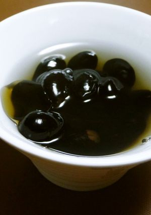 おせちリメイク＊黒豆ゼリー-レシピのメイン写真