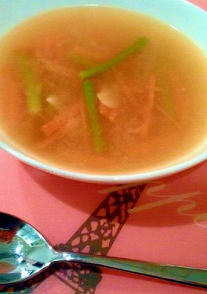 風邪に効く！！にんにくみぞれスープ★-レシピのメイン写真