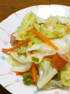 *20分♪ウインナーの野菜炒め-レシピのメイン写真