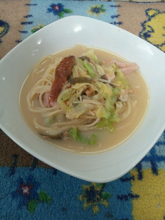 鮭とキャベツのホットミルクパスタ-レシピのメイン写真