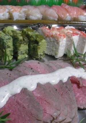 ローストビーフ、マスカルポーネのソース-レシピのメイン写真