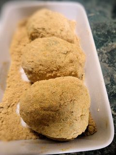 炊飯器に乗せるだけ★塩きなこおはぎ-レシピのメイン写真