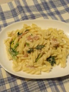 パパッとクリームパスタ♪-レシピのメイン写真
