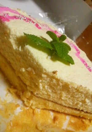 2層のおいしいチーズケーキ-レシピのメイン写真