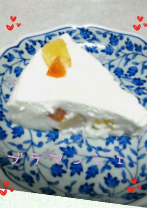 簡単フルーツたっぷりブラマンジェ♫-レシピのメイン写真
