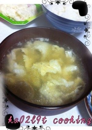 ★鶏がら卵スープ★-レシピのメイン写真