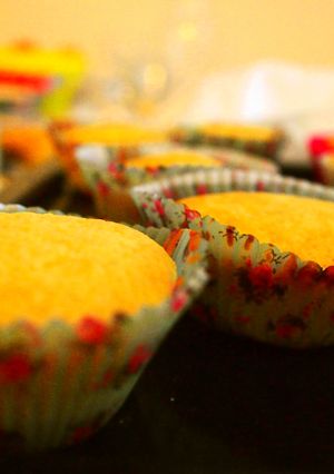 混ぜるだけノルウェー式バニラカップケーキ-レシピのメイン写真