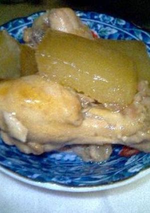 手羽元と冬瓜のうま煮-レシピのメイン写真
