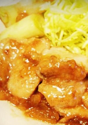 ゆずジャムソースのチキンソテー-レシピのメイン写真