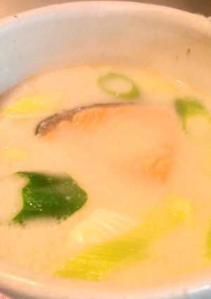簡単酒粕汁-レシピのメイン写真