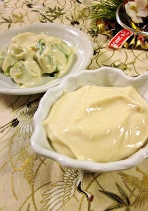 わさび(柚子胡椒）入り酒かす豆腐ソース-レシピのメイン写真