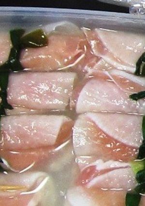 大根の生ハム巻き酢の物-レシピのメイン写真
