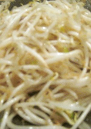 牛脂のもやし炒め☆材料費18円-レシピのメイン写真