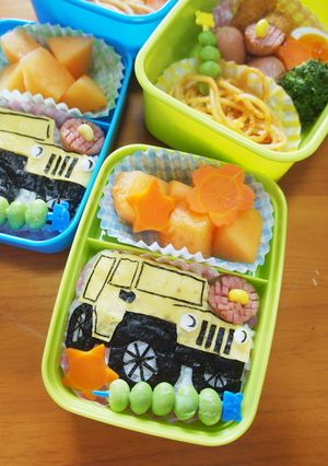 キャラ弁★ジープ-レシピのメイン写真