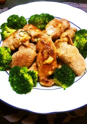 豚肉と梅肉＆チーズのさっぱりロール-レシピのメイン写真