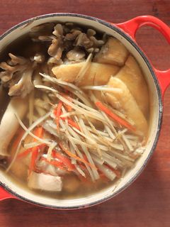 醤油麹で作る、簡単鶏ごぼう鍋。-レシピのメイン写真