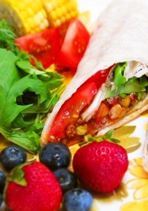 チリコンカンでラップ巻き巻き♪-レシピのメイン写真