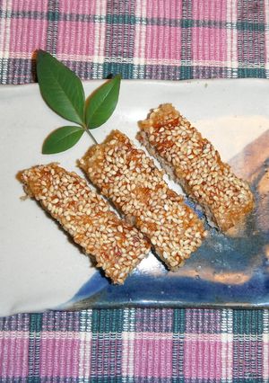 簡単！鶏ひきの松風焼き-レシピのメイン写真