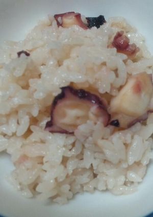 味付け簡単☆タコと生姜の炊き込みご飯-レシピのメイン写真