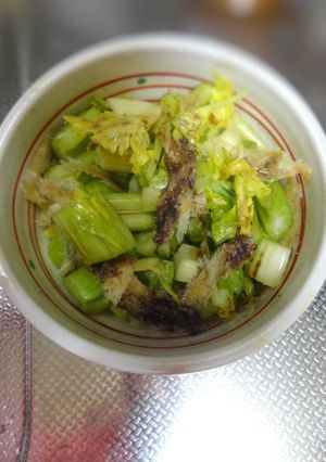 セロリとカワハギの浅漬風-レシピのメイン写真