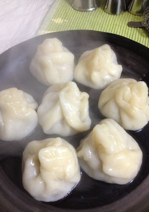 【男子】あまったすいとん粉で小籠包-レシピのメイン写真