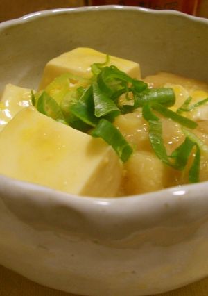 ☆豆腐とおふのふんわり卵生姜あん☆-レシピのメイン写真