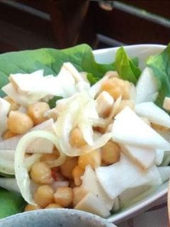 ひよこ豆のマリネ♪つけもの酢でカンタン-レシピのメイン写真