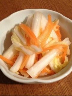 白菜と人参の甘酢漬-レシピのメイン写真