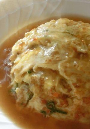 *残り野菜活用♡天津飯*-レシピのメイン写真