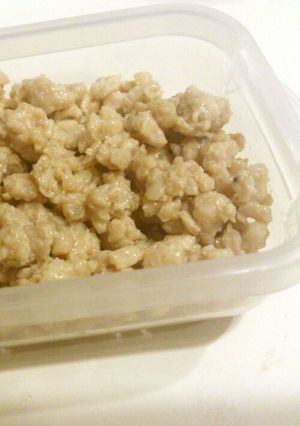 息子が好きなふわふわ鶏そぼろ☆味薄め-レシピのメイン写真