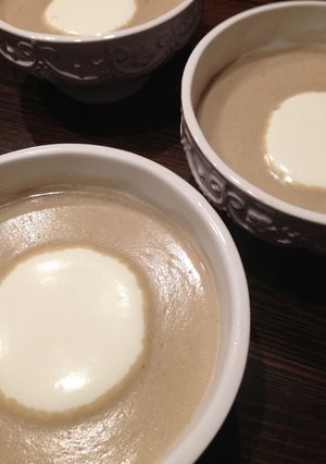 甘栗のホットミルクポタージュ-レシピのメイン写真