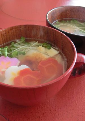 お餅の消費に♪簡単雑煮風☆-レシピのメイン写真