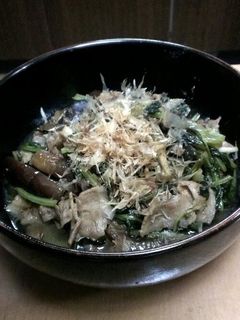 豚バラ肉、茄子、中抜き大根の炒め煮-レシピのメイン写真